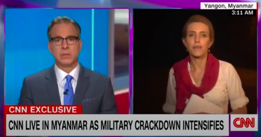 CNN Interview In Myanmar